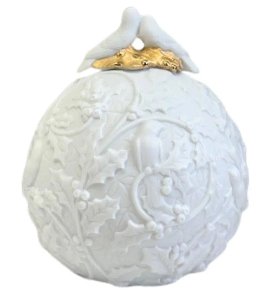 Lladro Christmas Ball Re-Deco 2008 Ornament