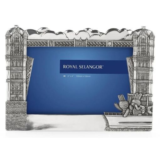Royal Selangor Bunnies' Day Out - Tower Bridge Photo Frame 4x6