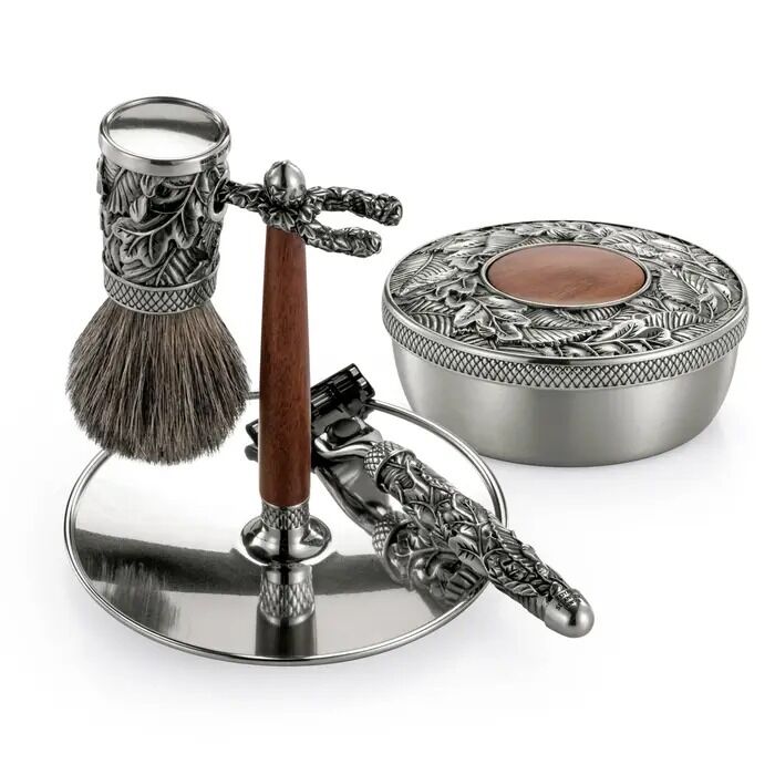 Royal Selangor Woodland - Gift-Boxed Shaving Set