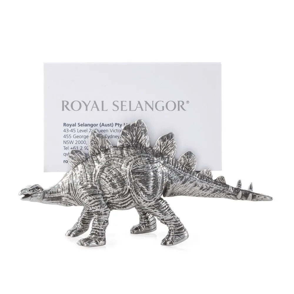 Royal Selangor Saurus - Stegosaurus Card Holder