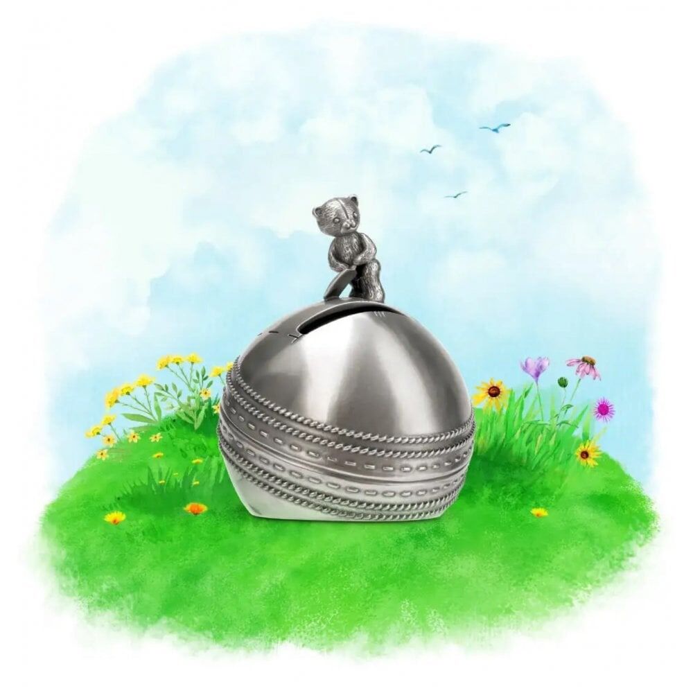 Royal Selangor Teddy Bears' Picnic - Sports Day Cricket Coin Box