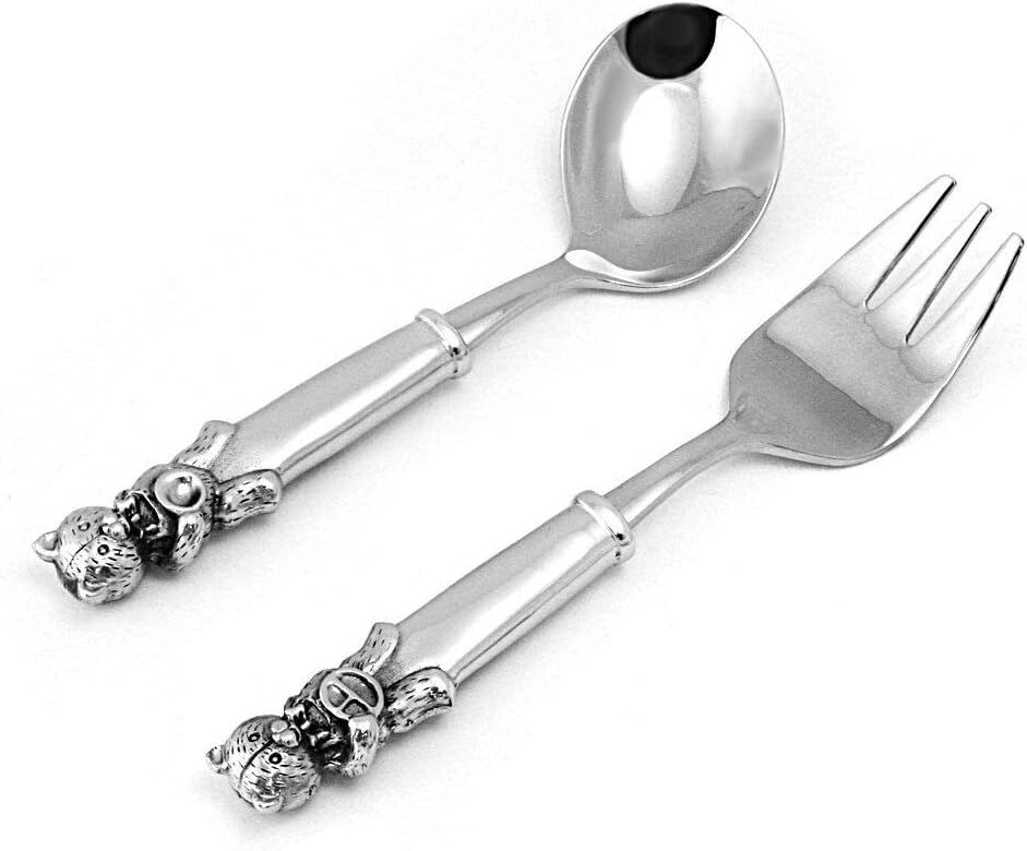 Royal Selangor Teddy Bears' Picnic - Fork & Spoon Cutlery Set