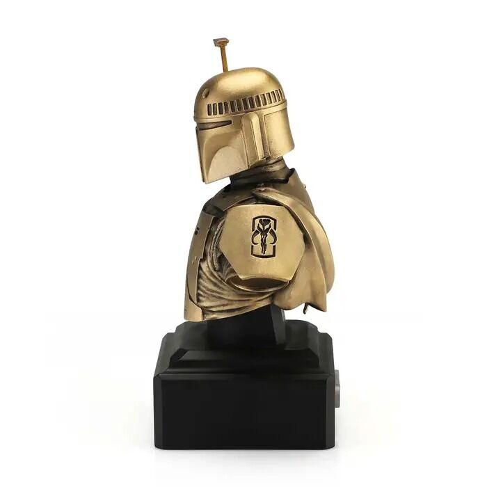 Royal Selangor Star Wars - Limited Edition Gilt Boba Fett Bust