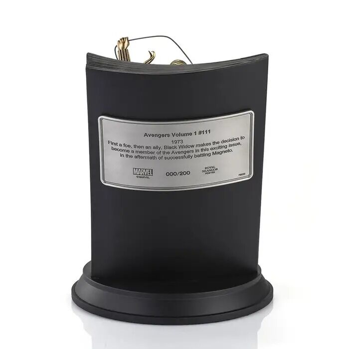 Royal Selangor Marvel - Limited Edition Gilt Black Widow Avengers Volume 1 #111