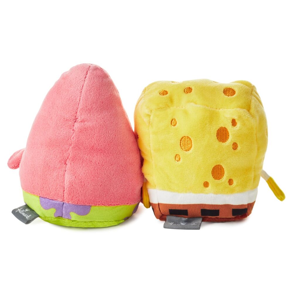 Hallmark Better Together Magnetic Plush - Nickelodeon Spongebob and Patrick