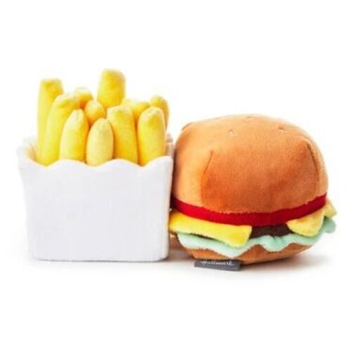 Hallmark Better Together Magnetic Plush - Burger and Fries