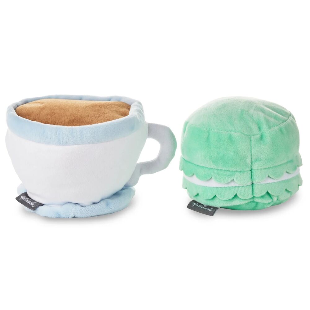 Hallmark Better Together Magnetic Plush - Teacup and Macaron