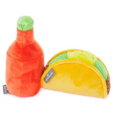 Hallmark Better Together Magnetic Plush - Taco and Hot Sauce