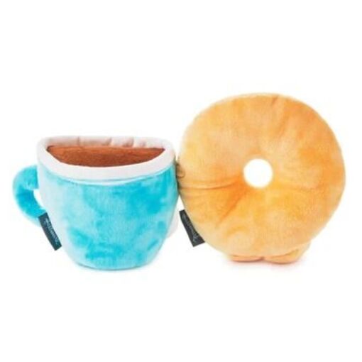 Hallmark Better Together Magnetic Plush - Donut and Coffee