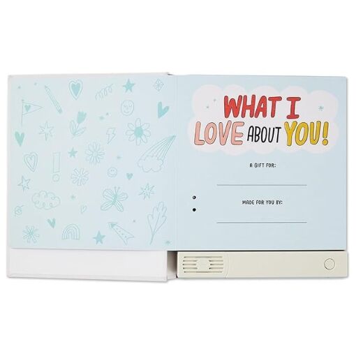 Hallmark Gifts - What I Love About You! A Colour-Your-Own Recordable Storybook