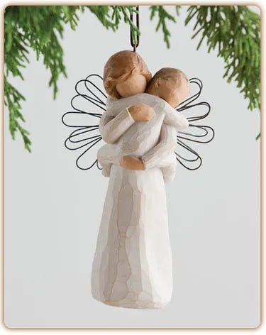 Willow Tree Hanging Ornament - Angels Embrace