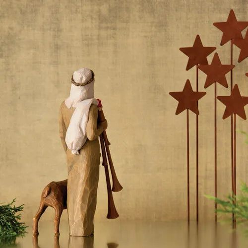 Willow Tree - Nativity Collection - Zampognaro Shepherd with Bagpipe