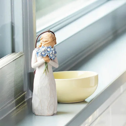 Willow Tree Hanging Ornament - Forget-Me-Not