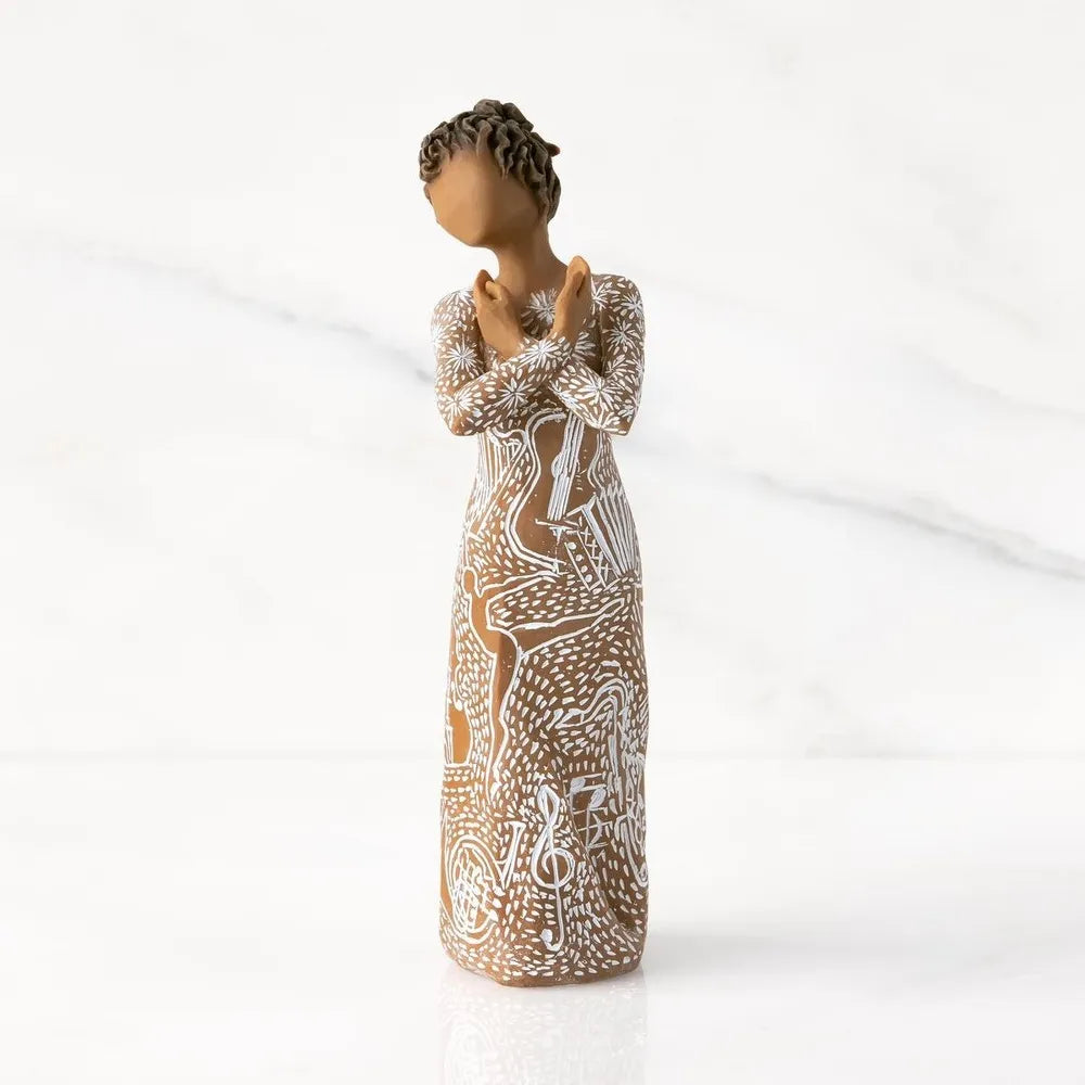 Willow Tree - Music Speaks (Darker Skin & Hair)