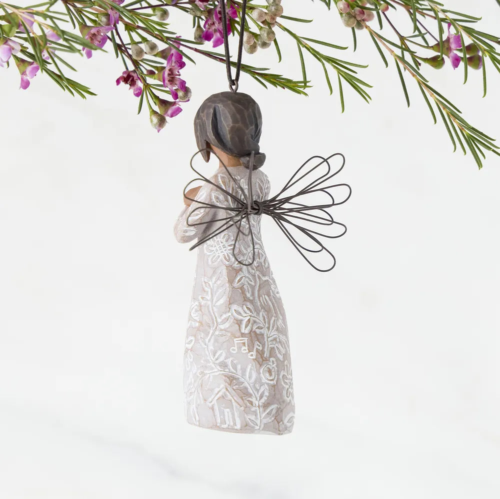 Willow Tree Hanging Ornament - Remembrance (Darker Skin & Hair)
