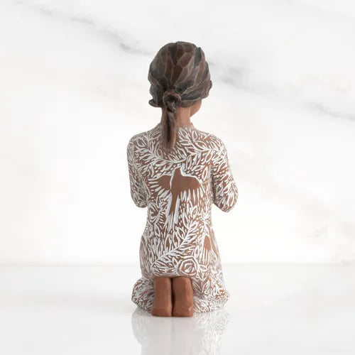 Willow Tree - Prayer of Peace (Darker Skin & Hair)