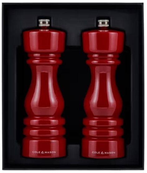 Cole & Mason - London Mills Red Gloss Gift Set 18cm