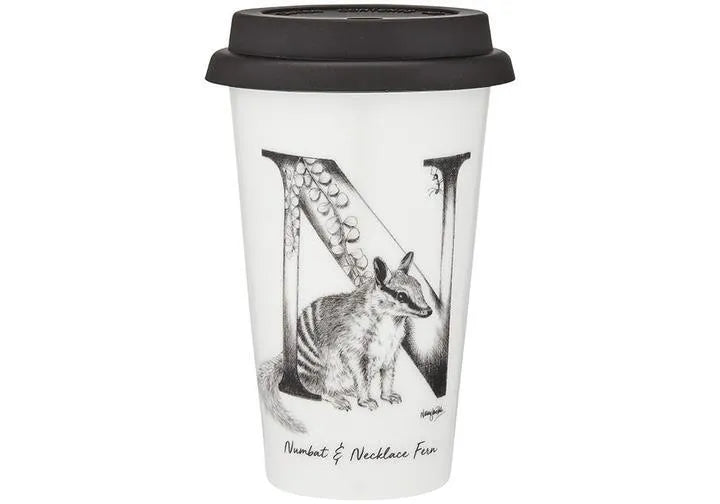 Ashdene Letters of Australia - "N" Travel Mug
