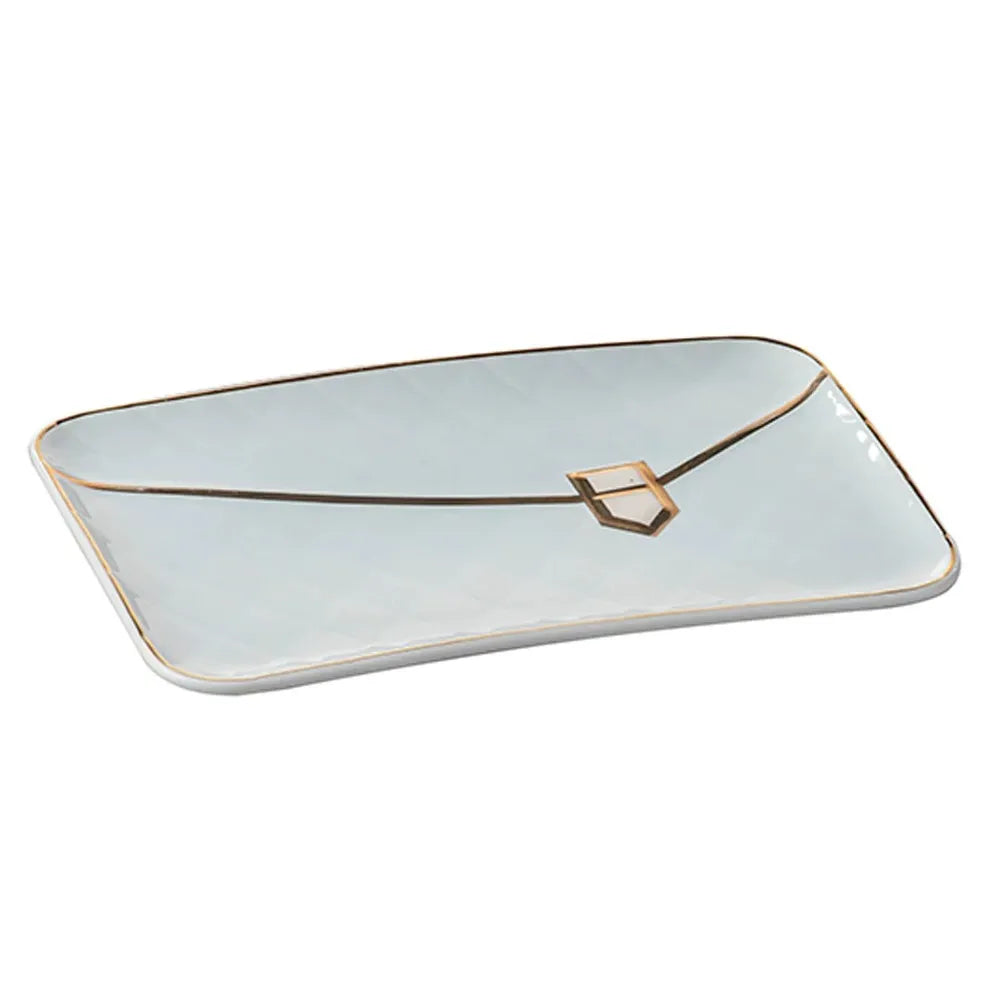 Ashdene Designers Delight - Pale Blue Mug & Plate Set