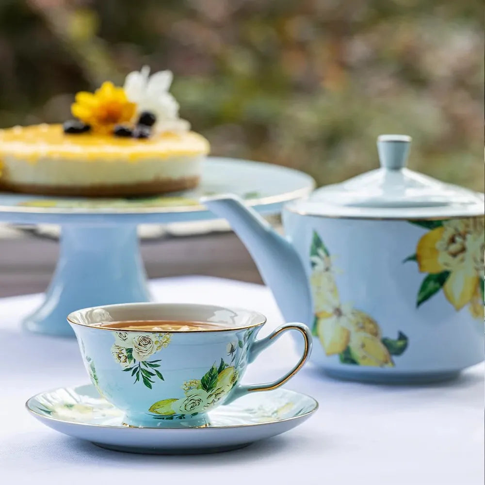 Ashdene Citrus Blooms - Teapot & 2 Teacup Set