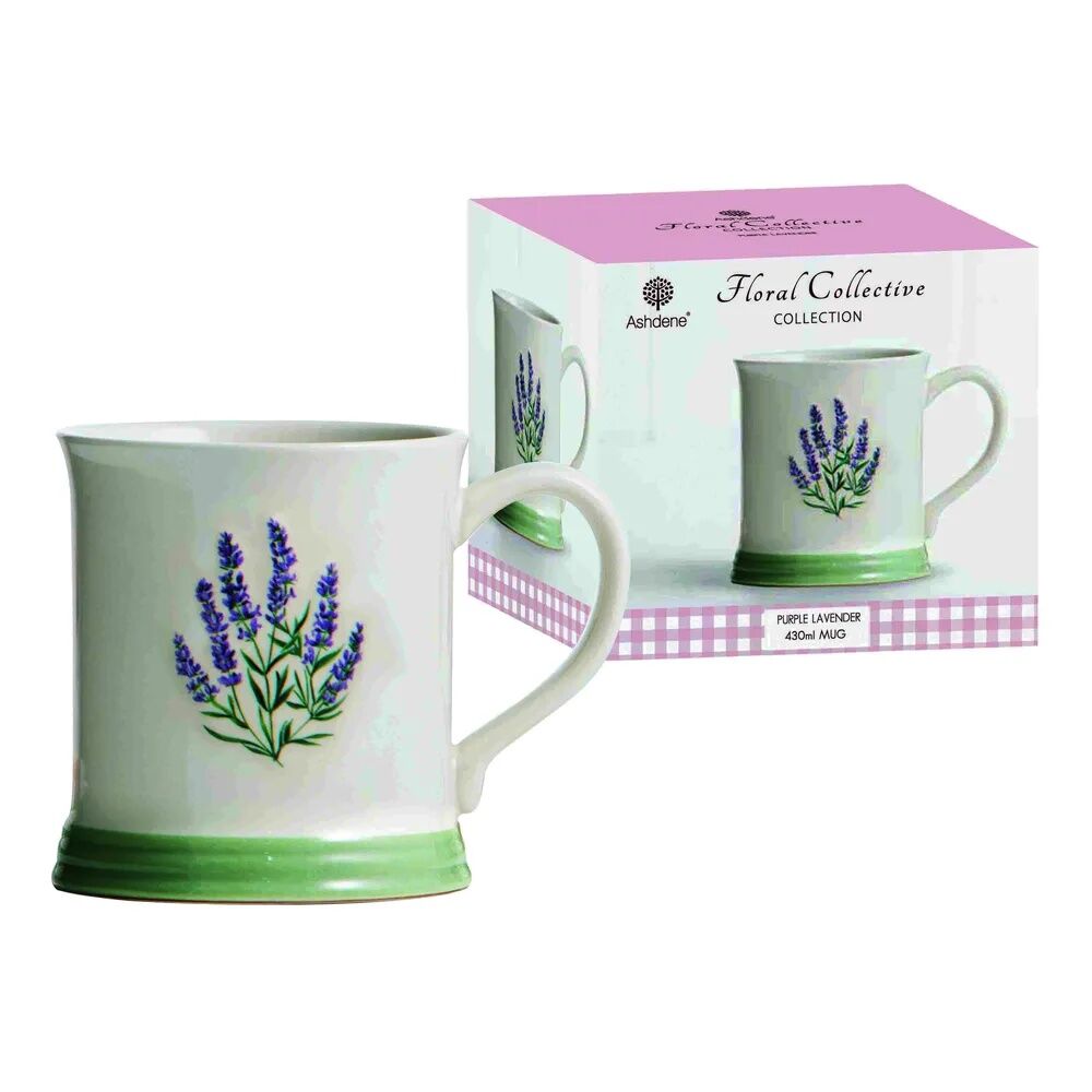 Ashdene Floral Collective - Purple Lavender Mug
