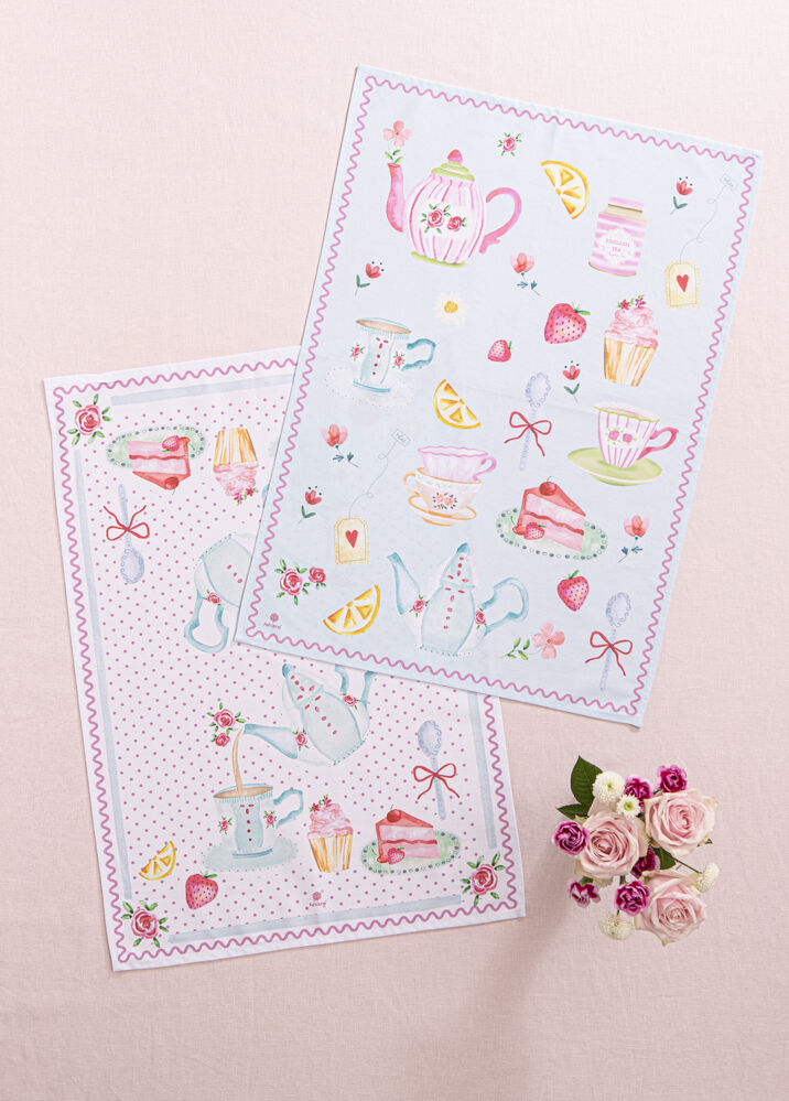 Ashdene Sweet Moments - Kitchen Towels (Pack of 2)