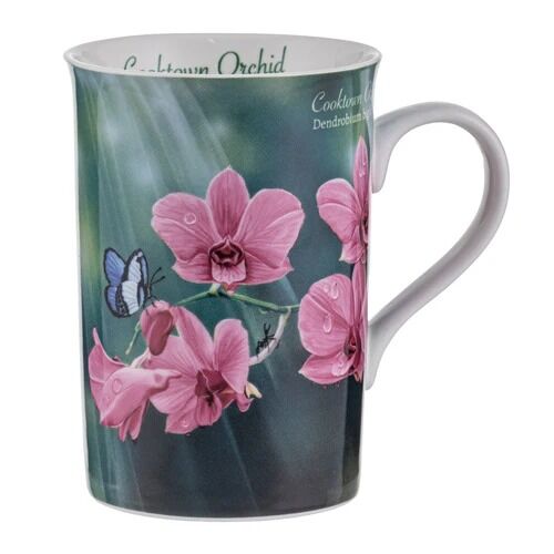 Ashdene Botanical Emblems - Cooktown Orchid Mug