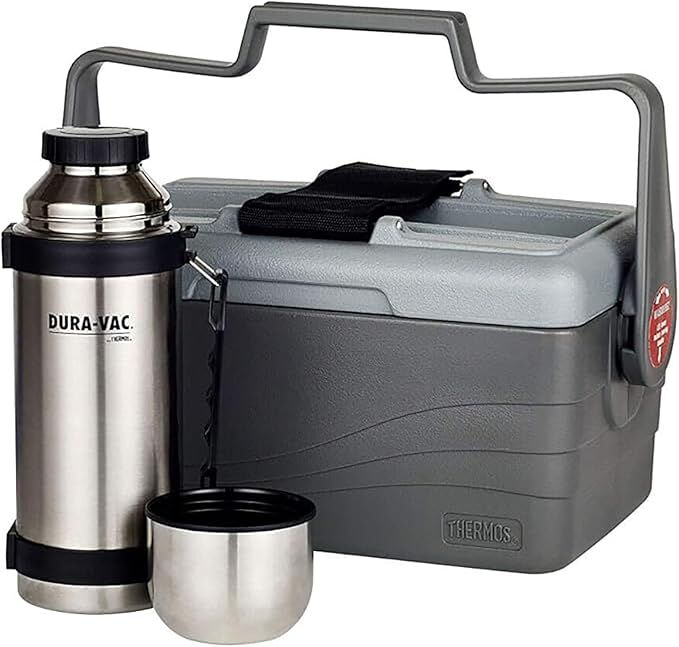 Thermos Dura-Vac Flask & Cooler Combo