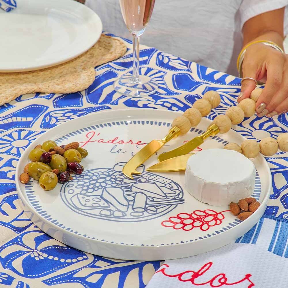 Annabel Trends Serving Plate - J'adore Le Fromage
