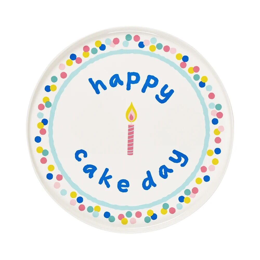 Annabel Trends Serving Plate - Happy Cake Day