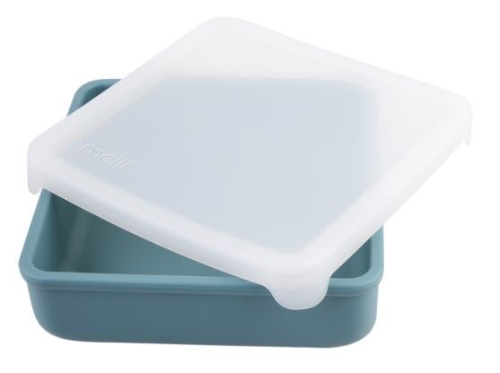 Melii - Luxe Silicone Sandwich Container 790ml Blue