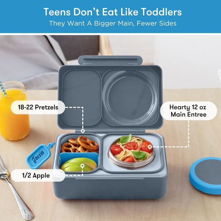 Omie - OmieBox UP Hot & Cold Bento Box Graphite