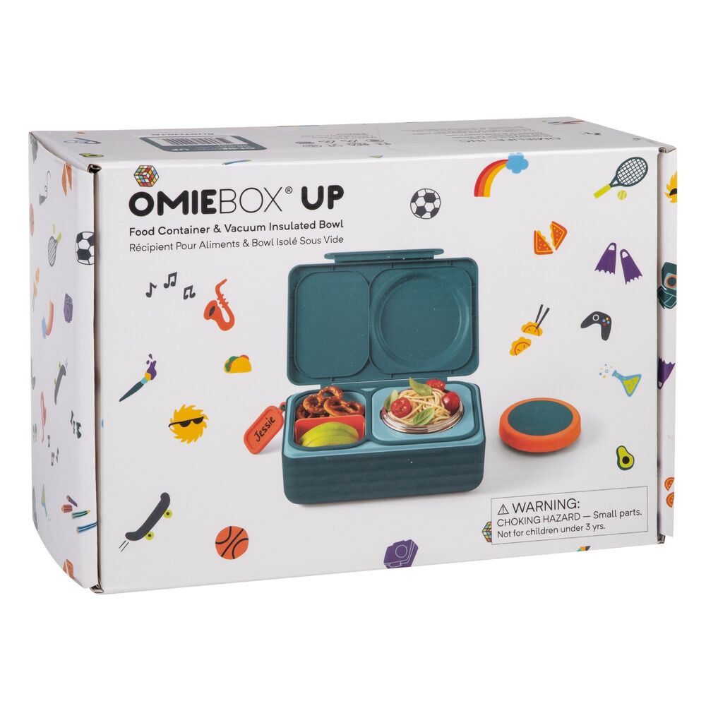 Omie - OmieBox UP Hot & Cold Bento Box Teal Green