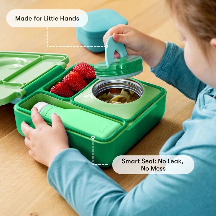 Omie - OmieBox Hot & Cold Bento Box Apple Green