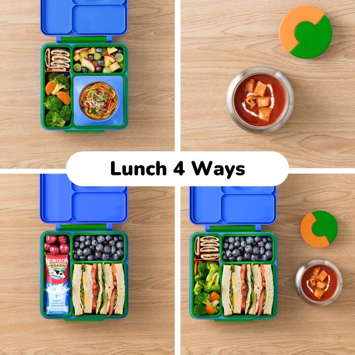 Omie - OmieBox Hot & Cold Bento Box Monster Blue