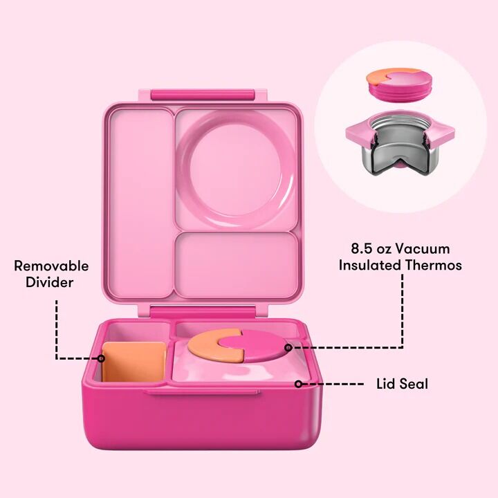 Omie - OmieBox Hot & Cold Bento Box Pixie Pink