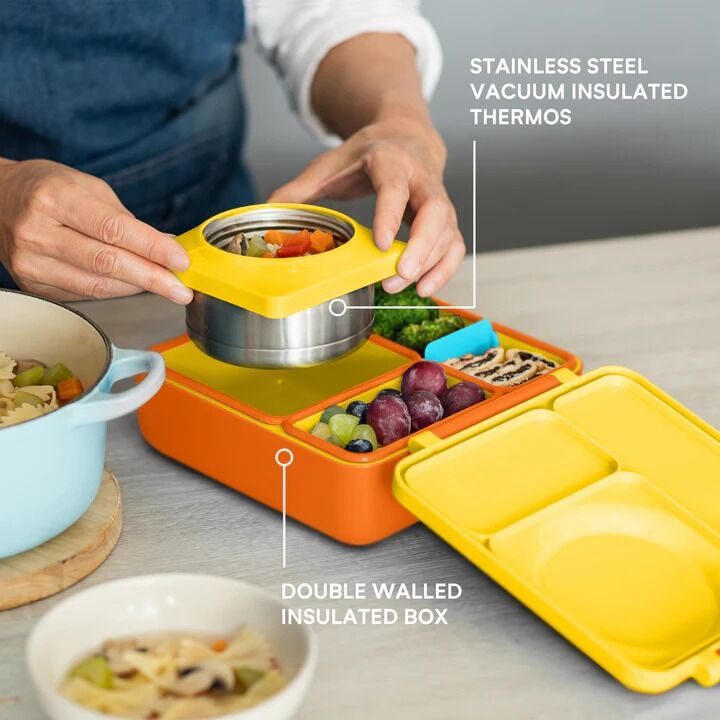 Omie - OmieBox Hot & Cold Bento Box Sunshine