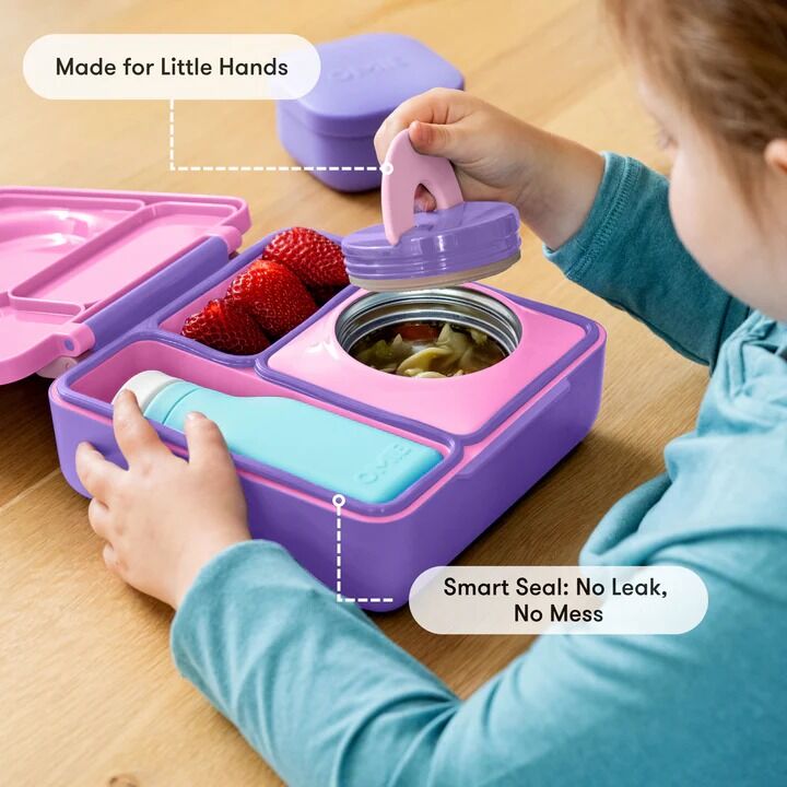 Omie - OmieBox Hot & Cold Bento Box Unicorn Pink
