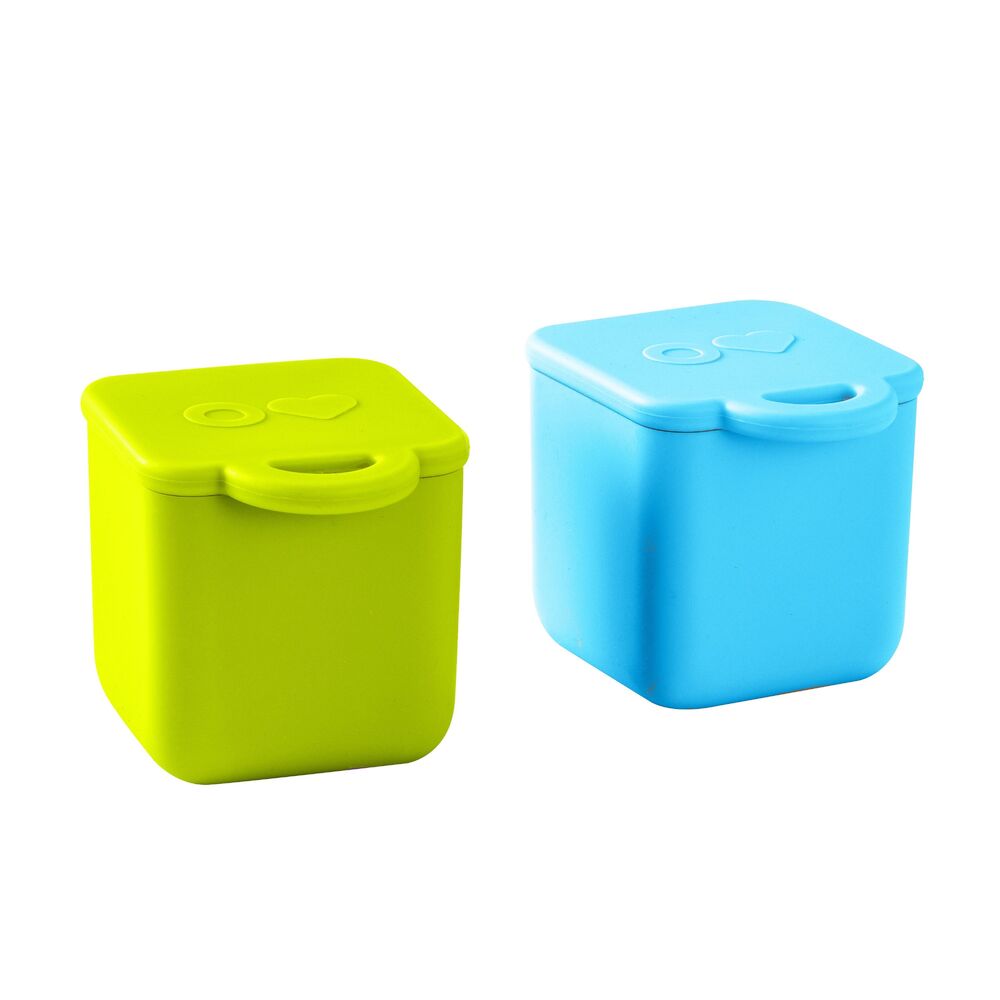 Omie - OmieDip Silicone Containers (Set of 2) Blue Lime
