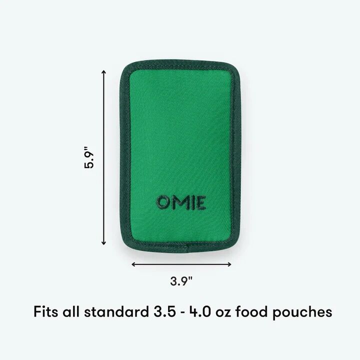 Omie - OmieChill Freezable Food Pouch Green