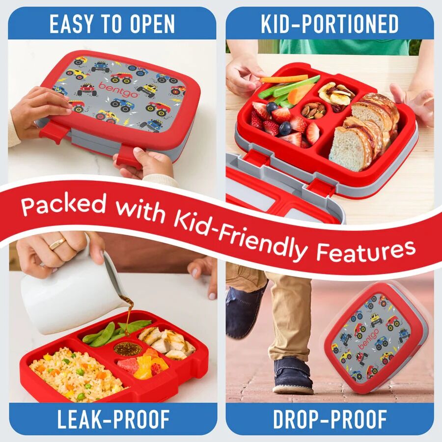 Bentgo - Kids Prints Lunch Box Trucks