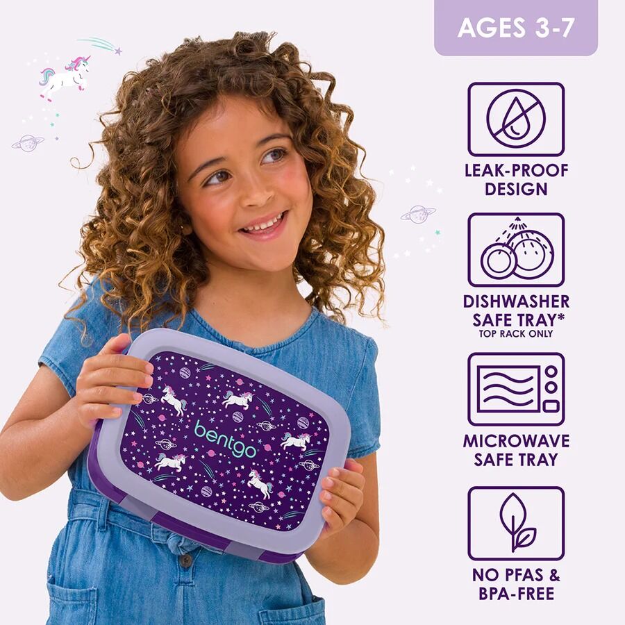 Bentgo - Kids Prints Lunch Box Unicorns