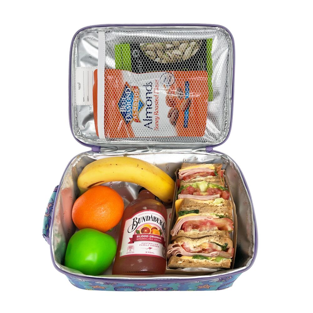 Sachi Insulated Junior Lunch Bag - Mermaid Unicorns