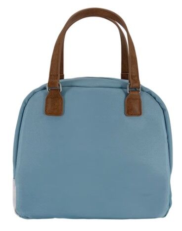 Sachi Insulated Cali Lunch Bag - Hazy Blue Stripes
