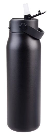 Oasis Sorrento Double Wall Insulated Water Bottle - 900ml Black