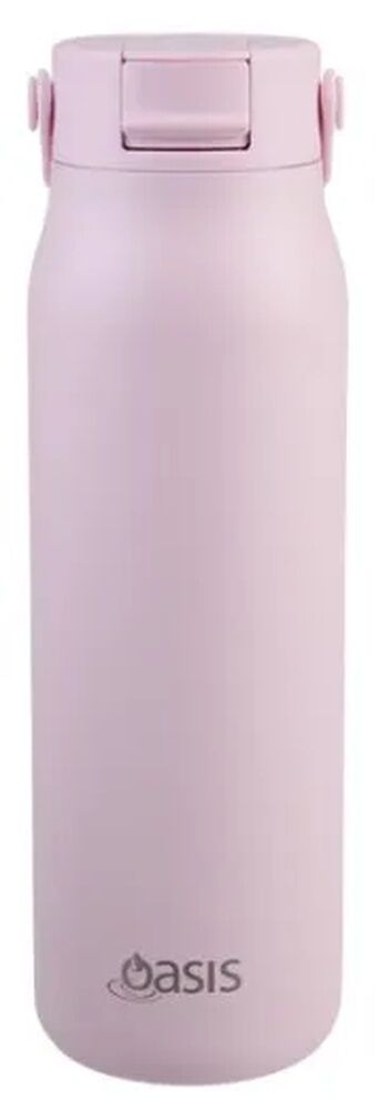 Oasis Sorrento Double Wall Insulated Water Bottle - 900ml Pink Lemonade