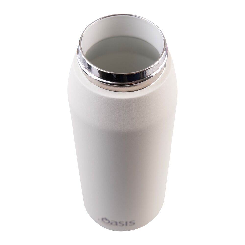 Oasis Capri Triple Wall Insulated Water Bottle - 750ml Alabaster