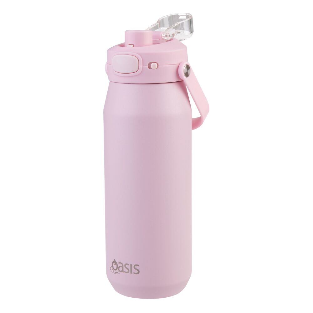 Oasis Capri Triple Wall Insulated Water Bottle - 750ml Pink Lemonade