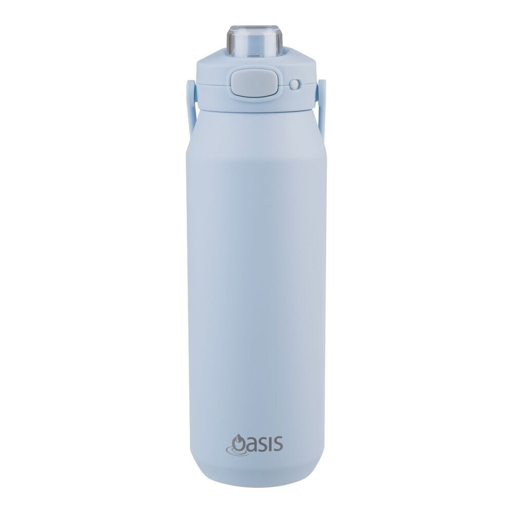 Oasis Capri Triple Wall Insulated Water Bottle - 1L Periwinkle