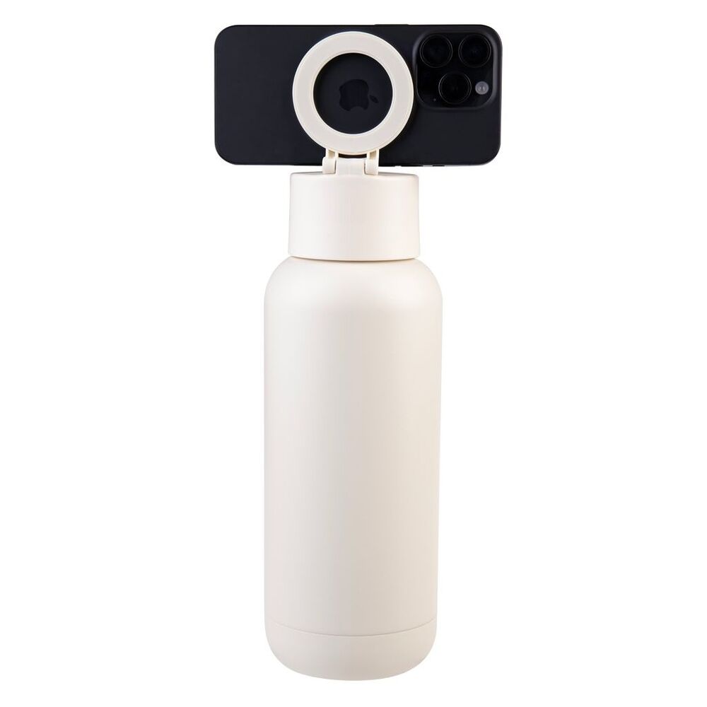 Oasis Moda Mag-Grip Triple Wall Insulated Water Bottle - 1L Alabaster